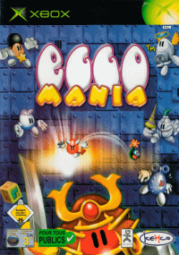 Eggo Mania PAL Xbox PAL box art